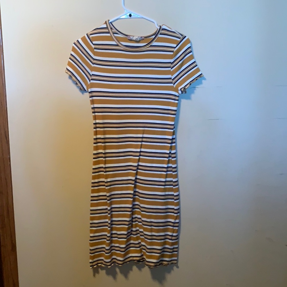 stripped dress